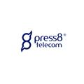 Press8 Telecom logo