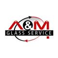 A and M Glass Service logo
