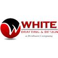 White Drafting and Design logo