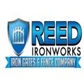 Reed Ironworks Iron Gate and Fence Co logo