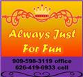 Always Just For Fun Entertainment logo