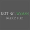 Batting, Wyman Barristers logo