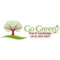 Go Green Tree and Landscape logo