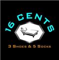 16 Cents 3 Shoes and 5 Socks logo